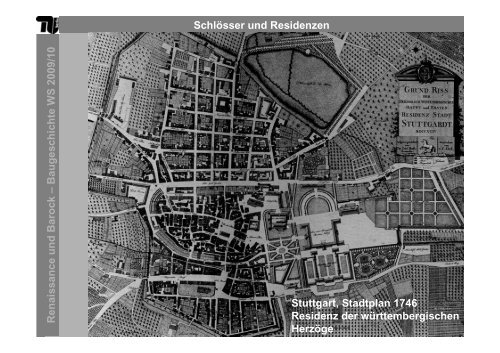 Schlösser und Residenzen Renaissance und Barock – B ...