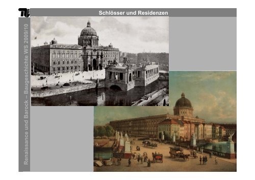 Schlösser und Residenzen Renaissance und Barock – B ...