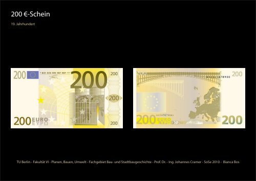 200 €-Schein - TU Berlin