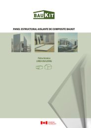 PANEL ESTRUCTURAL AISLANTE DE COMPOSITE BAUKIT