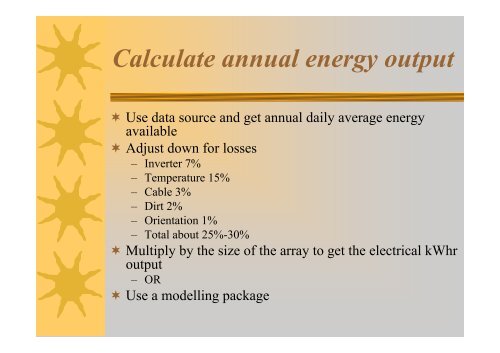 Photovoltaic Power Systems -2 Grid connected PV - Curtin University