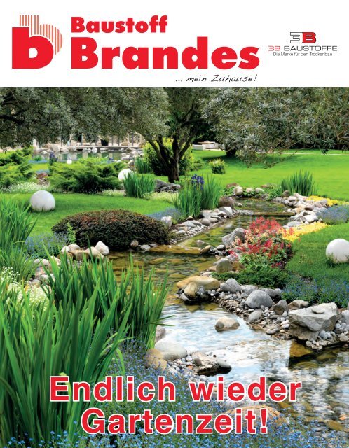 Endlich wieder Gartenzeit! - Baustoff Brandes