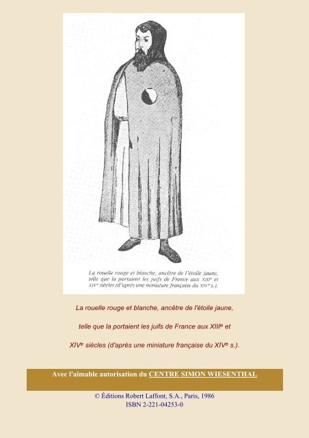 *** LE LIVRE DE LA MEMOIRE JUIVE DE SIMON ... - israël vivra