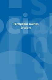 Formations courtes Sessions - Haute école de santé Genève