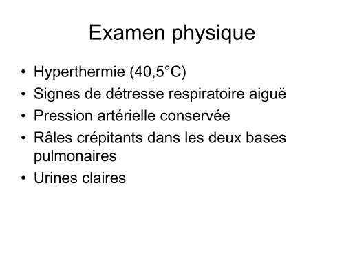 LEPTOSPIROSE A propos d'un cas…