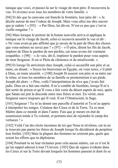 Lecture en ligne (version pdf) - Le Noble Coran