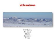 Volcanisme - SVT