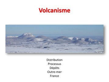 Volcanisme - SVT