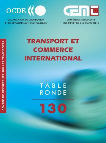 Transport et commerce international - International Transport Forum