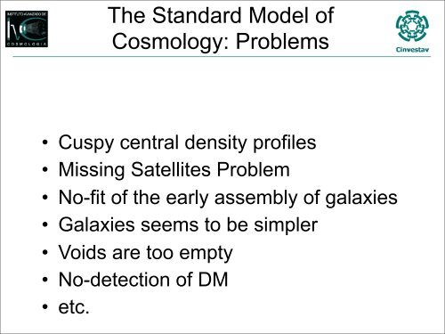 Problems and Alternatives to Lambda Cold Dark Matter - Berkeley ...