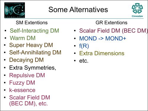 Problems and Alternatives to Lambda Cold Dark Matter - Berkeley ...