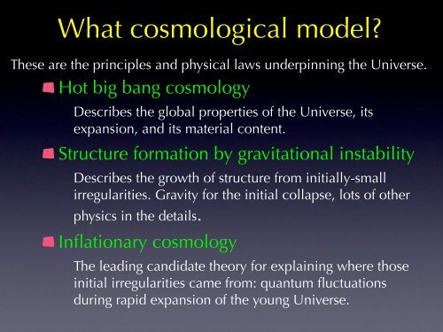 1. Basics of Inflationary Cosmology - Berkeley Center for ...