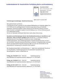 Landesakademie für hausärztliche Fortbildung Berlin und ...