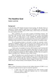 Helsinki Headline Goal