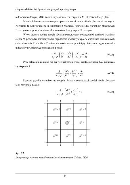 Cieplne właściwości dynamiczne grzejnika podłogowego