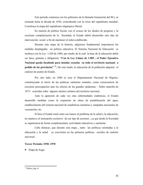 Informe Final Proyecto de Investigación 2007-2009 - Biblioteca ...