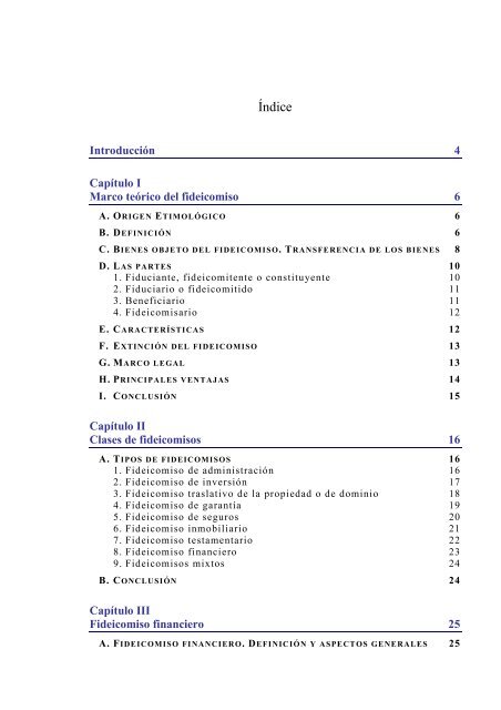 Fideicomiso Financiero como Herramienta de Financiamiento ...