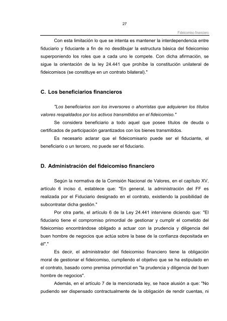 Fideicomiso Financiero como Herramienta de Financiamiento ...