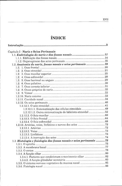 conceitos actuais do tratamento cirúrgico das sinusites crónicas