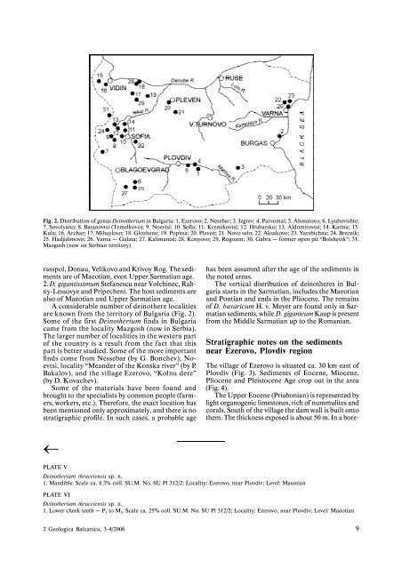 Deinotherium thraceiensis sp. nov. from the Miocene near Ezerovo ...