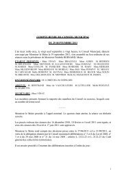 Compte rendu du Conseil municipal du 29 ... - Ville de Poissy