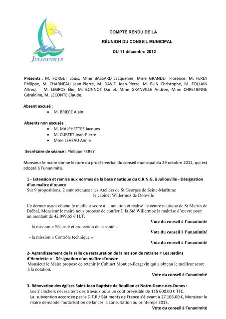 compte rendu de mission