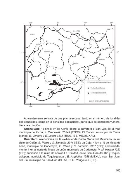 flora del bajío y de regiones adyacentes - Instituto de Ecología, A.C.