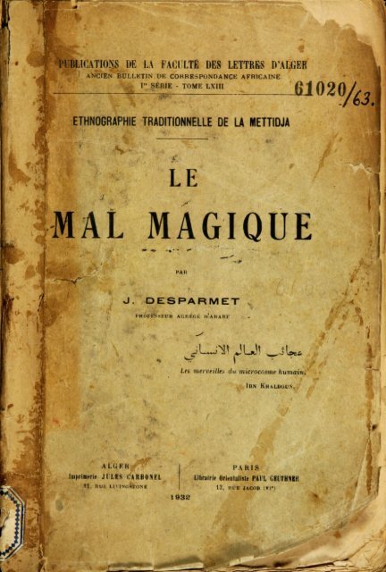 Les Mondes de la magie du Diadème: Le livre de la magie (tome 3