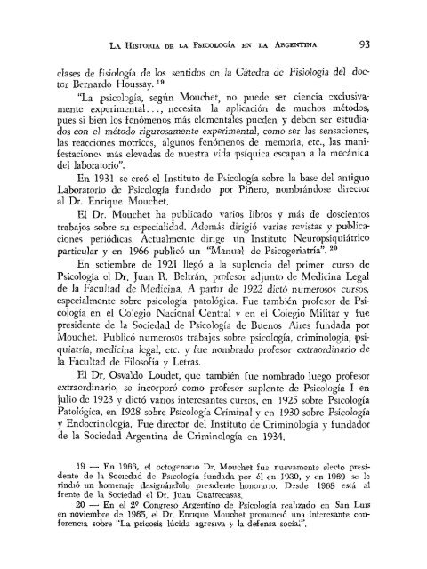 historia de la psicología en la argentina - Biblioteca Digital ...