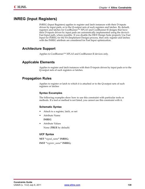 Xilinx Constraints Guide