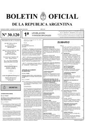 BOLETIN OFICIAL - Honorable Cámara de Diputados de la Nación