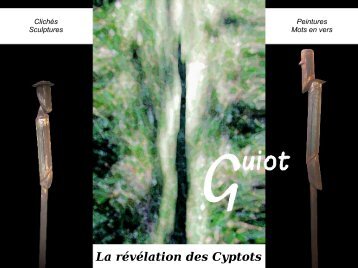 Catalogue de Jean-Marc Guiot - Le Pradet