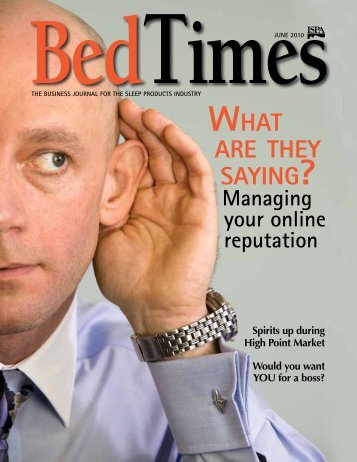 BedTimes magazine June 2010