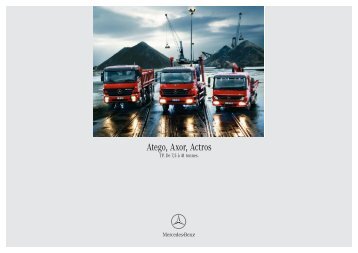 Atego, Axor, Actros - Mercedes-Benz France