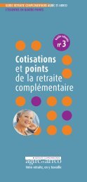 Cotisations et points retraite - Vauban Humanis