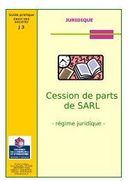 formulaire SARL - Chambre de Commerce et d'Industrie de Meurthe ...