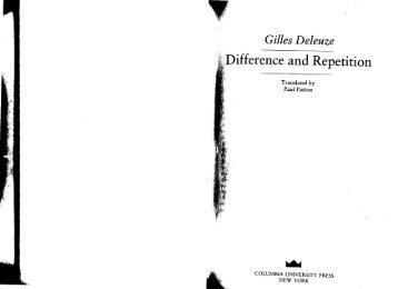 . Difference and Repetition - Una Chung