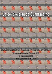 La controverse de Guantanamo - Gymnase Auguste Piccard