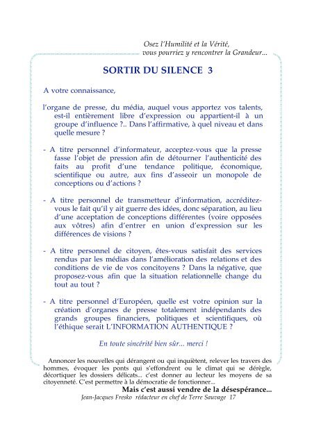 Observations - L'Université de la Relation