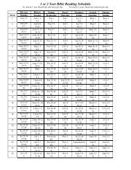 2 Year Bible Reading Plan