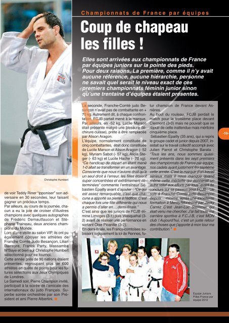 Mise en page 1 - Franche Comté Judo Besançon