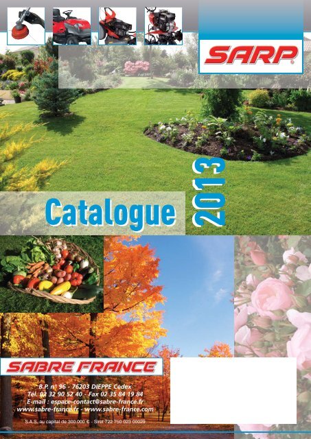 Téléchargez le catalogue - SABRE FRANCE