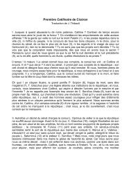 Première Catilinaire de Cicéron - PDF