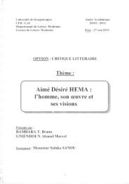 Aimé Désiré HEMA: l'homme, son oeuvre et ses Visions