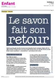 Le savon fait son grand retour - Phyt's