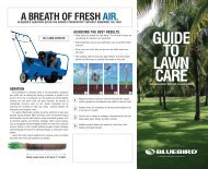 How to Thatch, Aerate, and Overseed Your Lawn - Taylor Rental ...