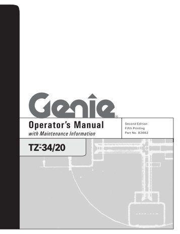 Operator's Manual - Genie