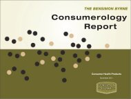 Consumerology Report - Bensimon Byrne