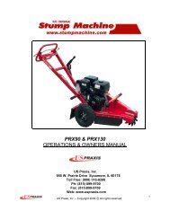 prx90 & prx130 operations & owners manual - Ben's Rental and Sales