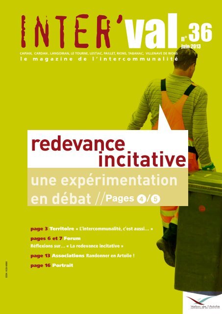 en ligne - Communauté de communes Vallon de l'Artolie